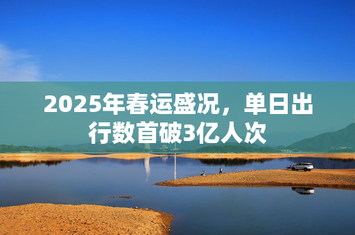 2025年春运盛况，单日出行数首破3亿人次