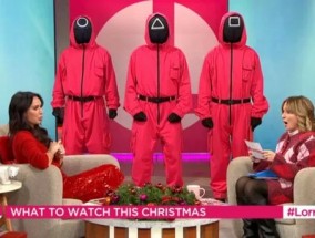 Lorraine halted as alarm sounds on set and Christine Lampard shouts 'intruder'